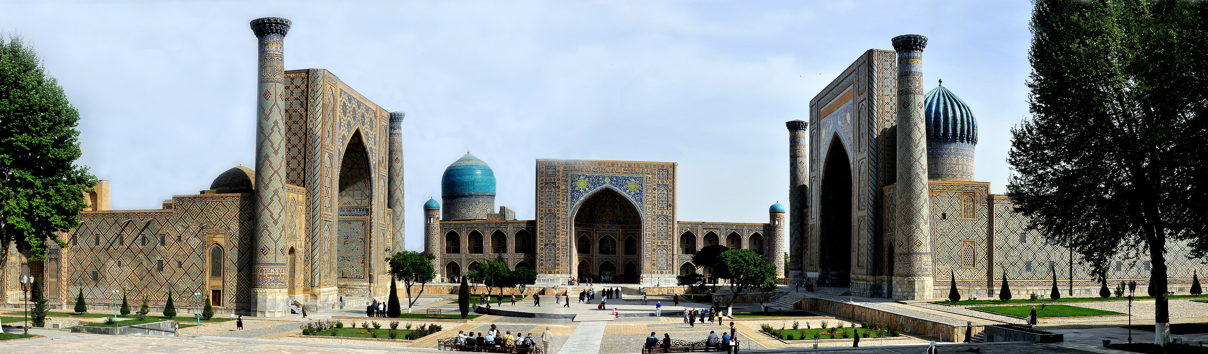 Registan Square in Samarkand, Uzbekistan